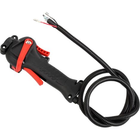 Interrupteur de poigne pour tondeuse gazon filaire de 26 mm (1/5)