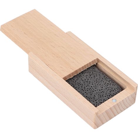 Diffuseur d'huiles essentielles en bois, couvercle à tirer, aromathérapie pour maison et voiture, boîte élégante (1/5)