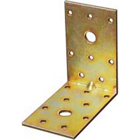 50PZ PIASTRA DI GIUNZIONE PIEGATA AD ANGOLO PESANTE LARGHEZZA MM.50 - mm.60x60x5