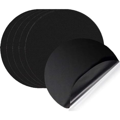 10 Pcs Poêle anti-adhésive Liner Tapis de cuisson cuisson Cuisine Non Stick Liner Téflon Tapis réutilisable durable résistant à la chaleur 24 cm de diamètre Tapis Outils De Cuisson À Haute Température (1/4)