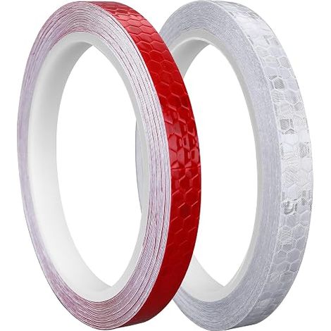 Reflective Tape Reflective Tape Waterproof Reflective Tape Warning Tape for Road Bikes Helmets Motorcycles (1/5)