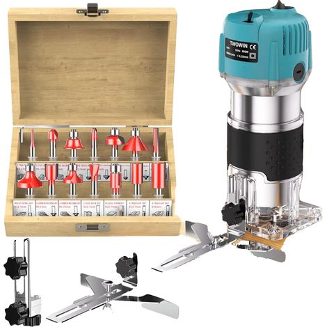 Défonceuse, 800W de puissance, 30000 RPM de vitesse, 800W 30000RPM (1/2)