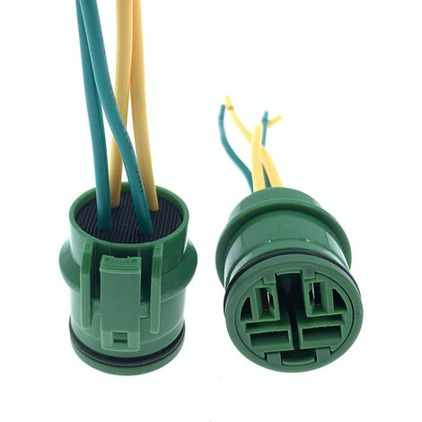 Suitable for automotive waterproof wiring harness connector plug 4P automotive plug green (1/4)