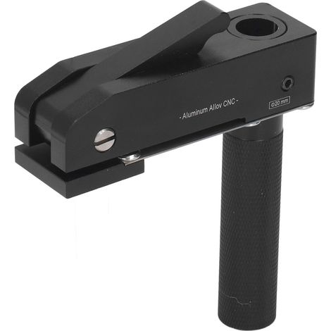 Plaque de pression de bureau pour le travail du bois, plaque de pression manuelle rapide en alliage d'aluminium, accessoires pour machines à bois, petit outil de serrage pour le bricolage, 20 mm (1/5)