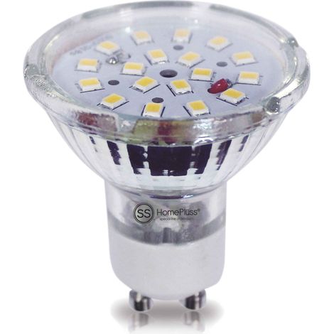 Ampoule led spot gu10 4.6w blanc chaud