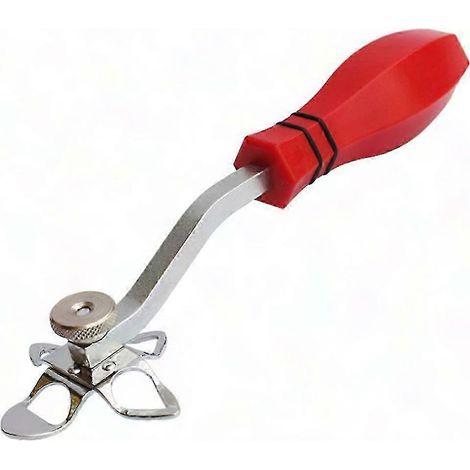 Outil de dépose de joint de pare-brise, pince à liseré auto, extracteur de garniture en rouge (1 pièce) pour installation de joints, moulures et bandes d'étanchéité de vitre. (1/5)