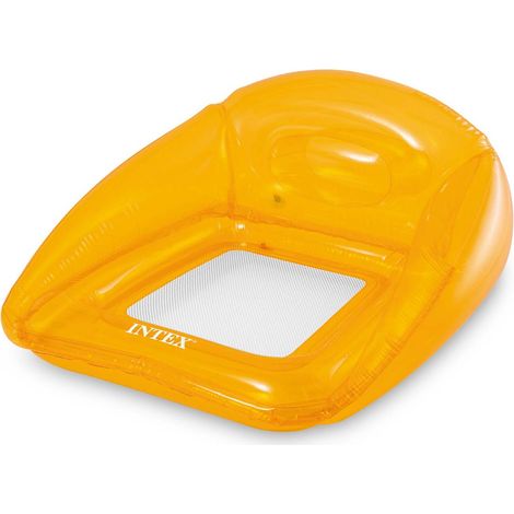 Matelas chaise de natation orange INTEX 56802 (1/2)