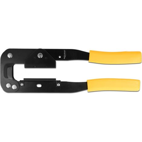 DeLOCK Delock Pince à sertir pour raccords de bornes coupantes avec Jeu d'adaptateurs. (86830)