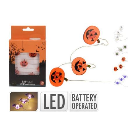 GUIRNALDA ILUMINACION LED HALLOWEEN