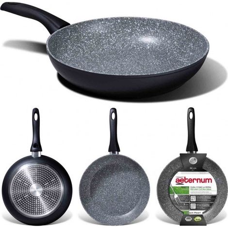Padella antiaderente anche induzione black pearl Aeternum 20 cm (1/2)