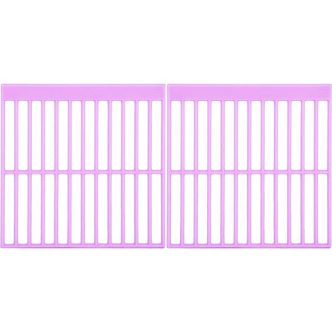 2pcs Règle Peinture Diamant, Guide de Perçage Diamanté en Plastique Outil D'Alignement Réutilisable pour Perçage Complet/Partiel Règle de Peinture pour Amateurs D'Art DIY (1/5)