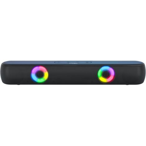 RGB-Bluetooth-Soundbar mit Beleuchtung – JINFGERNE – Kompaktes Design fürs Büro, Ambientebeleuchtung, schnelle Verbindung, verbesserter Stereoklang (1/5)