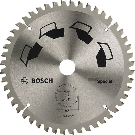 Bosch 2609256888 Special Lama per Sega Circolare, 170 x 2 x 20/16, 48 Denti (1/3)