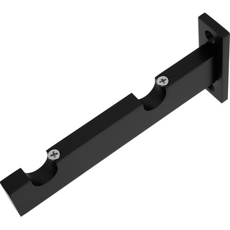 Support berceau double Ø1,9x17,5 cm MADURA - Noir mat - ALMA