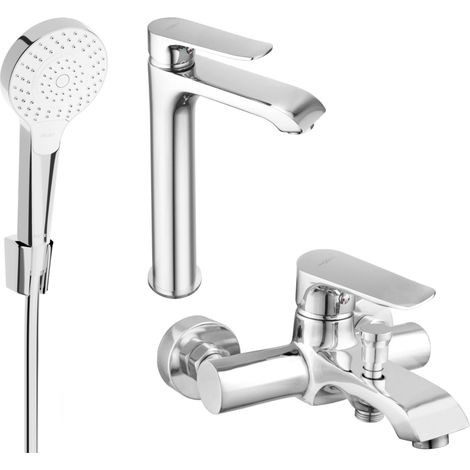 Mexen Pecos R05 set per vasca da bagno, cromo - 72713R05-00 (1/4)
