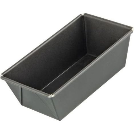 Mini-Kuchenform 20 cm – rechteckige Kuchenform – Brioche – Gebäck – Stahl (1/3)