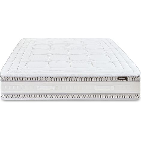 Matelas Ressorts ensachés 33 cm CHAMPS ÉLYSÉES - 160x200 cm (1/5)