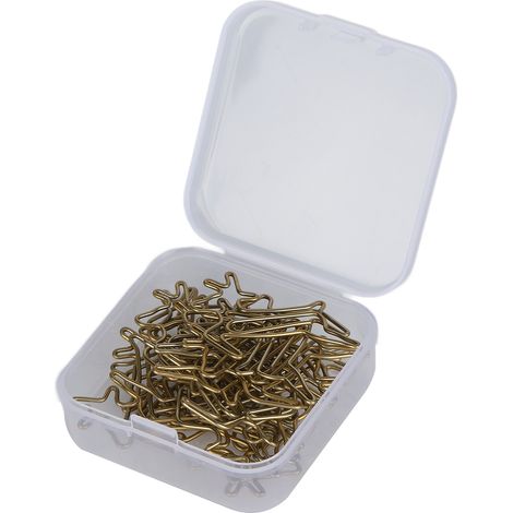 Lot de 20 trombones en forme de cerf, antirouille, légers, inaltérables, multifonctionnels, mignons et originaux, pour fournitures de bureau. (1/5)