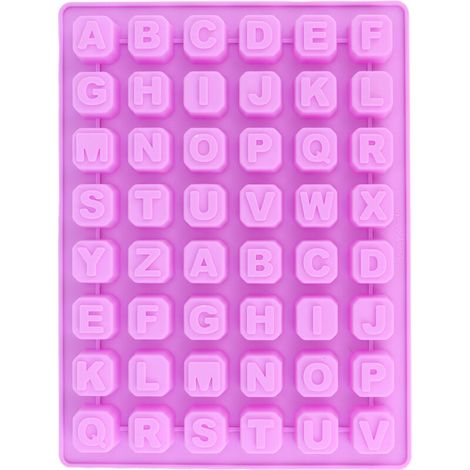 Moule en Silicone pour Bonbons, Glace pour Cubes de Chocolat, pour Moules Carrés, Moule en Coeur pour Chocolat, Dessert, Pâtisserie, Moule à Pâtisserie, Moule à Gâteaux, Moules à (1/5)