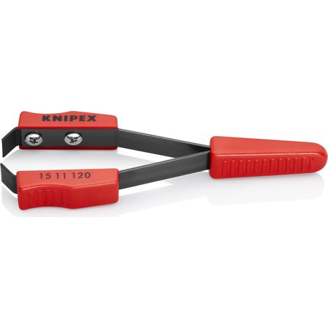 KNIPEX 15 11 120 Pinzetta per rimuovere la vernice rivestiti in resina sintetica 120 mm