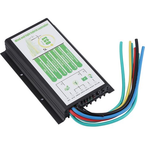 12V/24V 400W-800W Hybrid-Wind-Solar-Regler, Dual-Source-Laderegler, für erneuerbare Energiesysteme, Wohnmobile und netzunabhängige Standorte. (1/5)