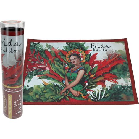 Mantel individual Carmani de 40x29cm - Frida Kahlo (1/2)