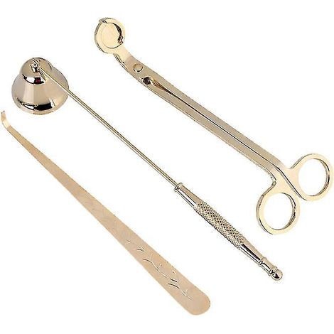 1 accessoire pour bougie en acier inoxydable (1/3)