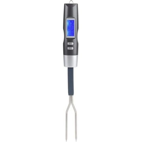 Digitales Fleischthermometer für den Grill – Professionelle Grillgabel mit LCD-Bildschirm