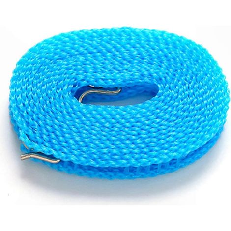 Corde à linge portable antidérapante et résistante au vent pour usage domestique (1/5)
