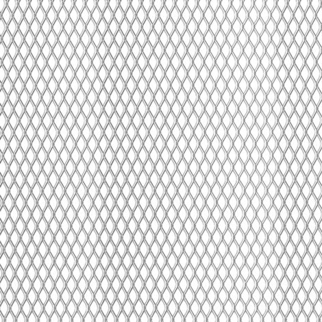ALBERTS Streckmetallblech, Stahl roh, BxLxS 120 x 1000 x 2,8 mm (1/4)