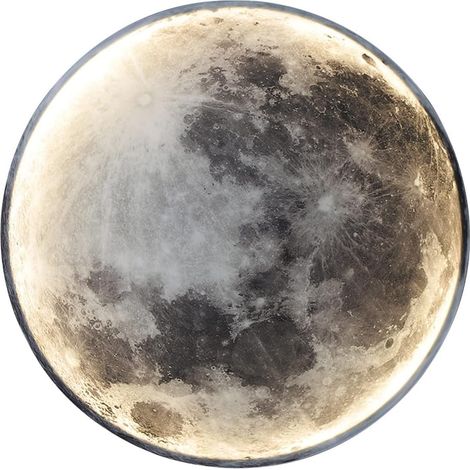 Applique Murale Interieur Lampe LED Murale Moderne 15W Design Cercle 6500K Noir Chambre à Coucher Salon 24 CM