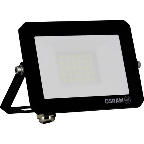 OSRAM HOMELIGHTING FLOODLIGHT LUX 20W 840 BLACK 4099854489501 Projecteur d'éclairage LED 20.00 W Couleur d'éclairage (a