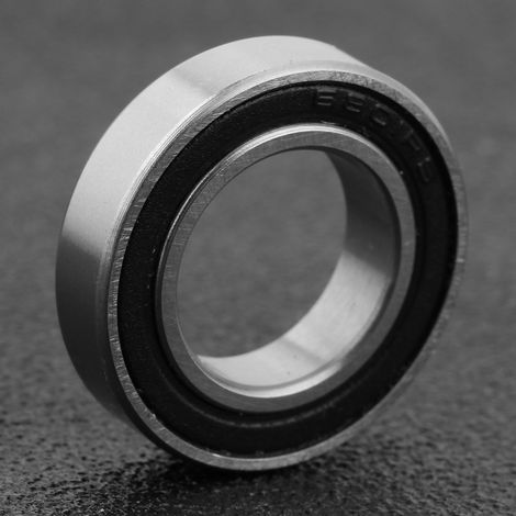 10 roulements à billes à gorge profonde étanches en caoutchouc 6801-2RS, 12 mm × 21 mm × 5 mm (1/5)