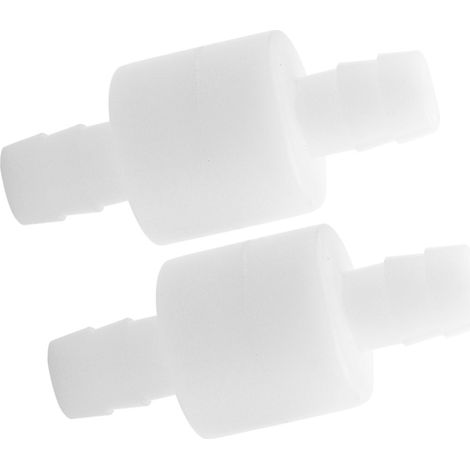 Juego de 2 válvulas antirretorno de plástico de 10 mm para gases y líquidos. (1/5)