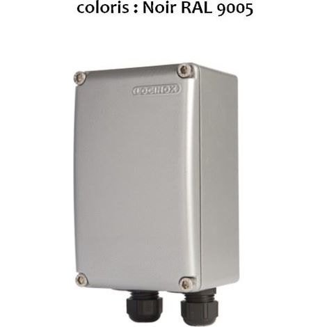 Powerbox - Coffret pour transformateur en RAL 9005 - LOCINOX - (1/2)