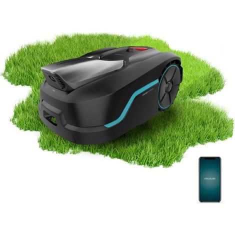 Cecotec Robot tondeuse sans fil avec caméra (reconnaissance objets) Conga Grasshopper 800 ProAI. Jusqu’à 800 m². (1/5)