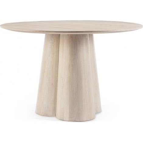 Tavolo "Nassor" struttura in legno di mango, per interno ed esterno 120 x 77h cm (1/5)