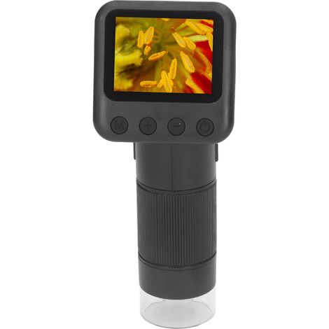 400- bis 800-fache Vergrößerung, 720p, tragbares digitales Taschenmikroskop mit Display für Schulaufgaben (1/5)