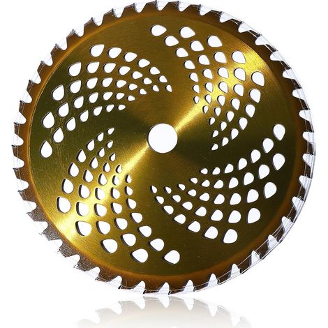 Chaîne débroussailleuse Adefol pour coupe-herbe avec trou intérieur de 1", tête de lame de 40 dents, accessoires tête de boîte de vitesses (1/5)