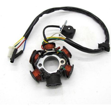 GY6 125 ATV Beach Buggy 6-stufiger Spulenmagneto-Stator-Motor Magnetspule Stufe A (1/3)