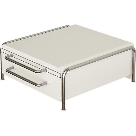 Tiroir de rangement pour capsules de café, tiroir coulissant de rangement pour capsules de café, ensemble de rangement pour capsules de café (blanc) (1/5)