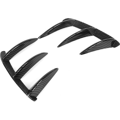 Lame de pare-chocs arrière, ailerons et prises d'air de remplacement pour Mercedes-Benz W176 A200 A250 A260 A45 AMG, style fibre de carbone (1/5)