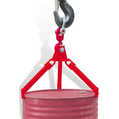 Pince à fûts 360 kg - fûts jusqu'à 220 litres - Serrage rapide 3 mâchoires MW Tools VTKA360T