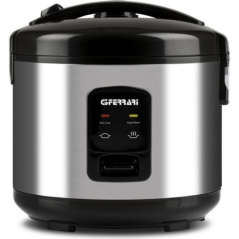 G3 Ferrari Risocotto cuiseur à riz noir acier inoxydable (1/2)