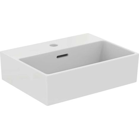 Lavamani EXTRA 450x350x150mm bianco monoforo, con troppopieno IDEAL STANDARD (1/4)