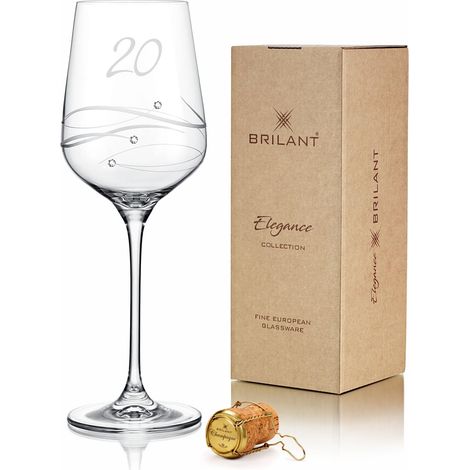 Verre à vin en spirale avec gravure - Verres à vin modernes - 450 (1/5)