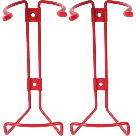 Artibetter Support de Pared para Extintor Incendios Rojo, 2 (1/5)