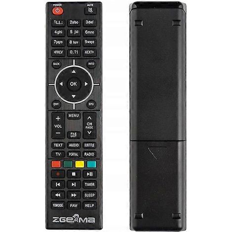 Télécommande décodeur zgemma h2 h5 h7 h9 h10 (1/5)