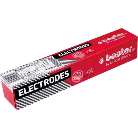 Electrode rutile 6013 en acier D 2,5mm en étui de 250 pièces - BESTER - C11040-12-1 (1/3)