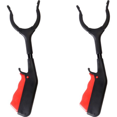 Pinces De Prise - 29 Cm - Rotation 360° - Ergonomiques Antidérapantes - Pour Maison Jardin Et Personnes Agées - Lot De 2 (1/5)